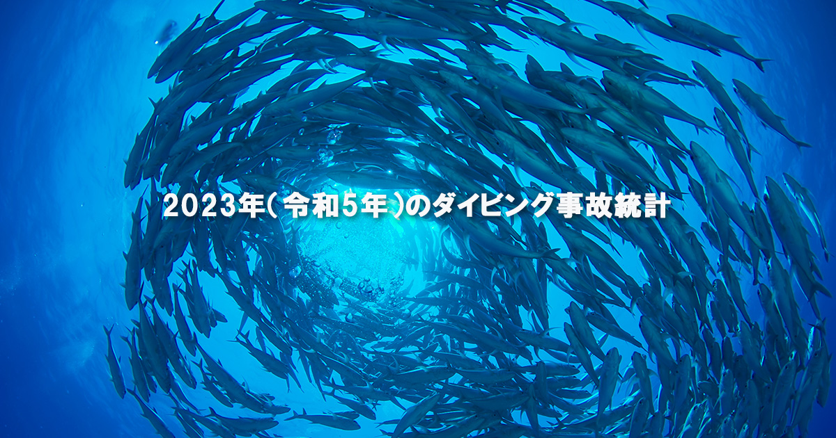 2023年（令和5年）のダイビング事故統計